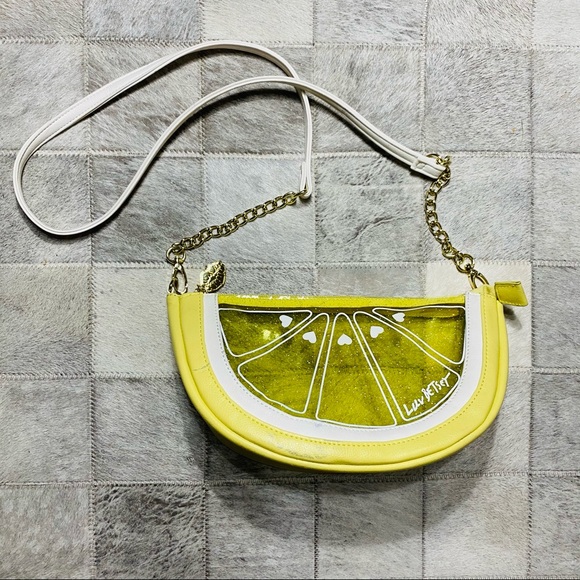 COPY - Betsy Johnson Lemon Slice Crossbody Purse PUA - Picture 2 of 8